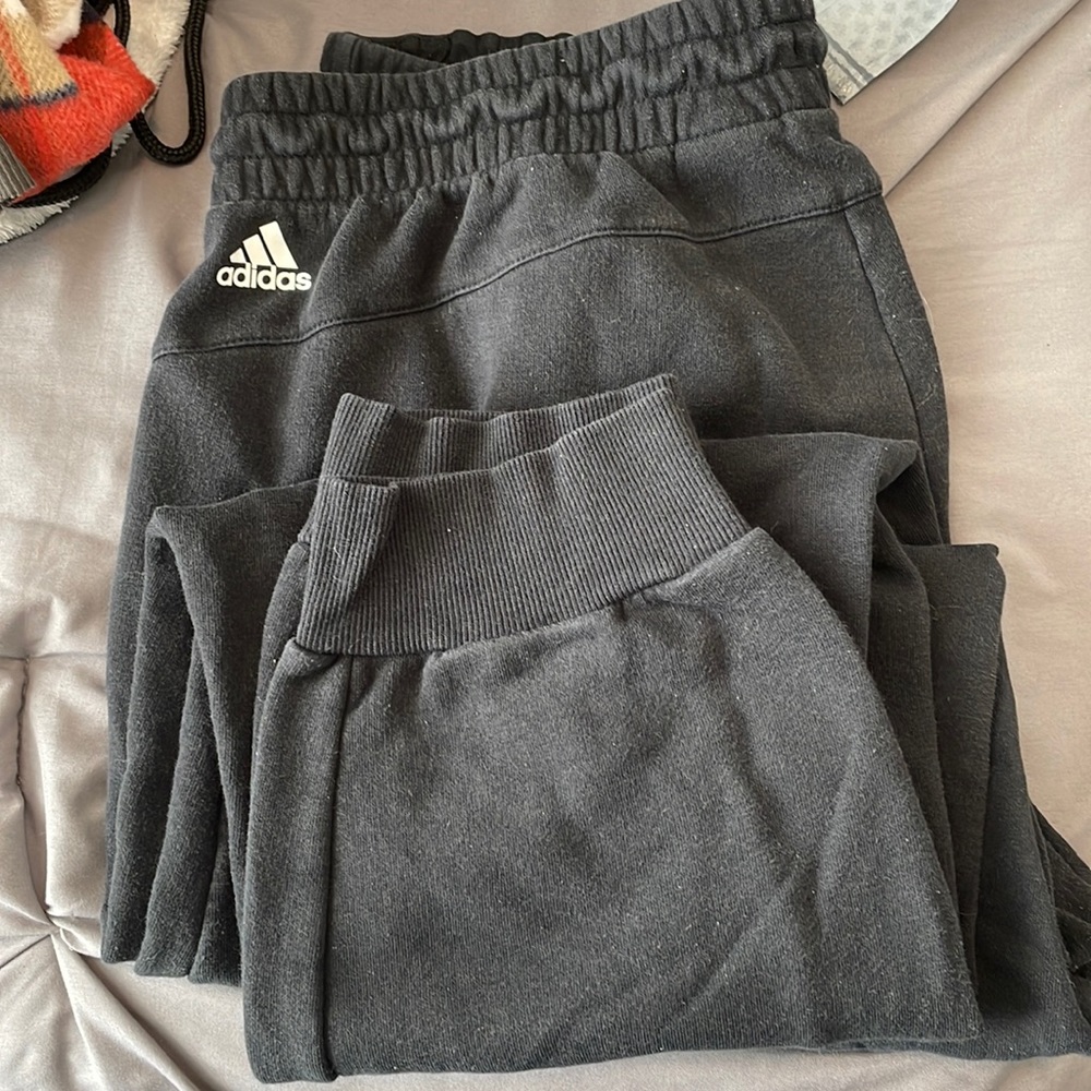 Adidas black sweatpants